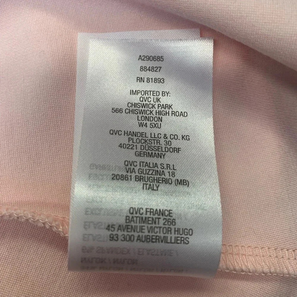 H By Halston Sleeveless Top pink Size: L 
H by Halston NWOT - Picture 8 of 8